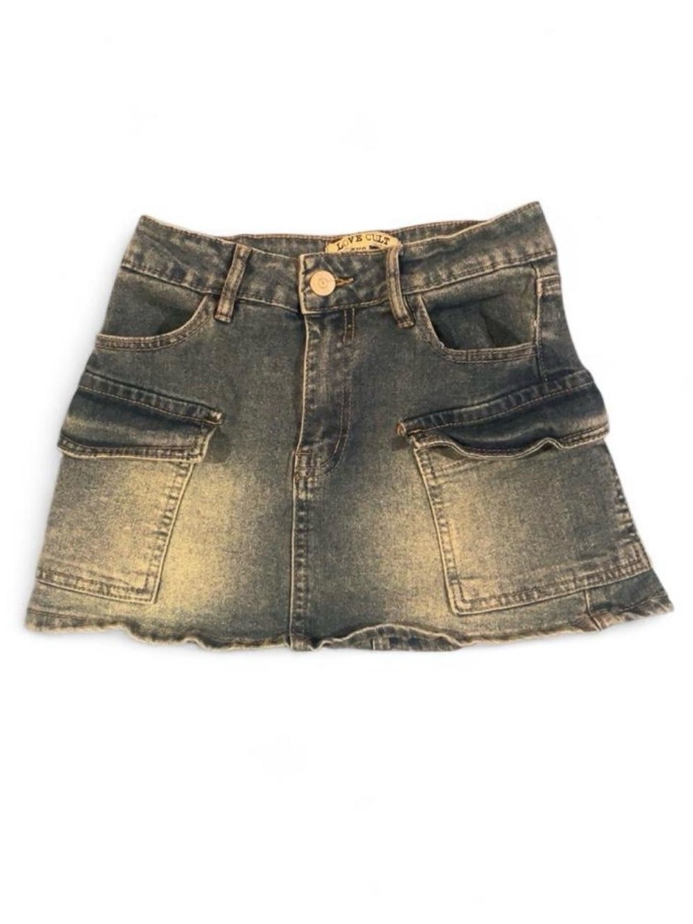Denim Mini Skirt